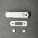 Aluminum Alloy T-Lock Window Door Sash Locks No Screws