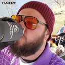 YAMEIZE Vintage Oversized Retro Pilot Sunglasses UV Protection