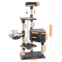 Cat Tree for Indoor Cats Keeps Active