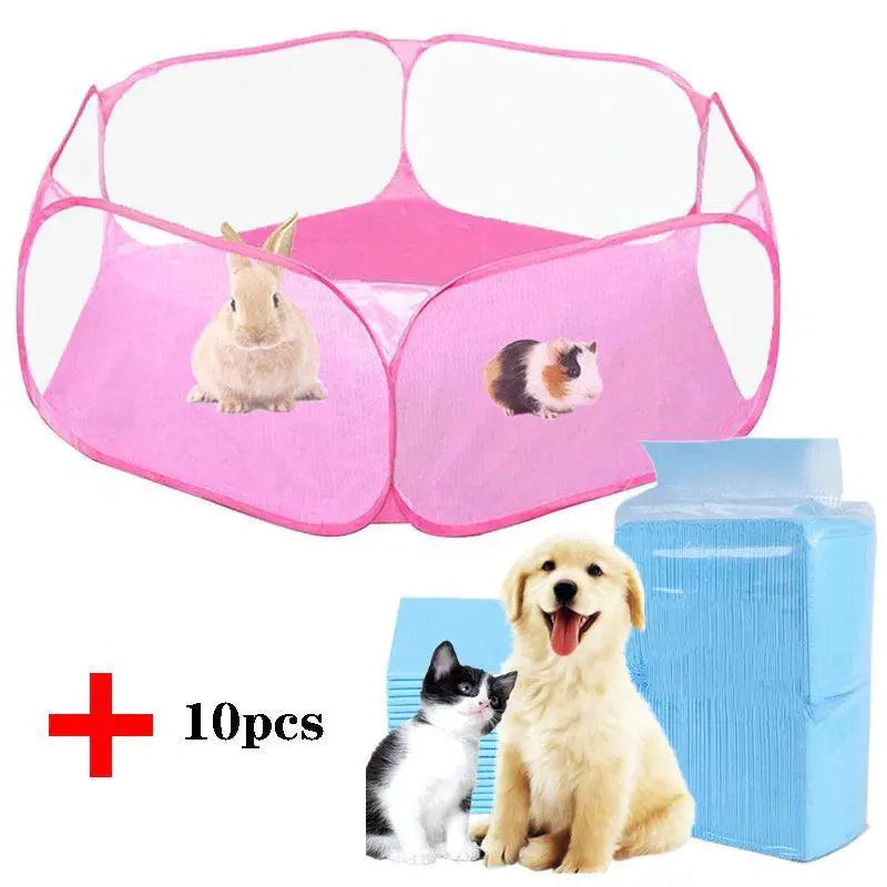 Transparent Hedgehog Cage Tent Portable Playpen Small Pets — product view 17