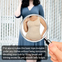 Plus Size Tummy Control Shapewear with Built-in Bra