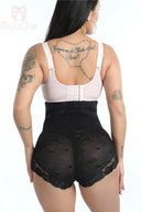 Luxe Lace Body Shaper With Zipper Double Control Shapewear