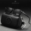 Polarized Square Sunglasses for Men and Women TR90 Frame