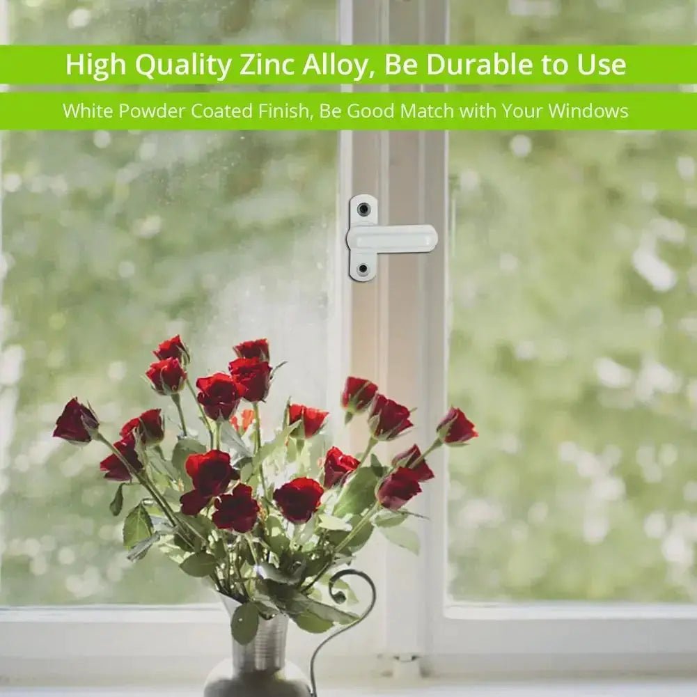 Aluminum Alloy T Lock Window Sash Locks No Screws Install
