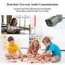 Advanced Outdoor AI Security Camera with Smart Human Detection