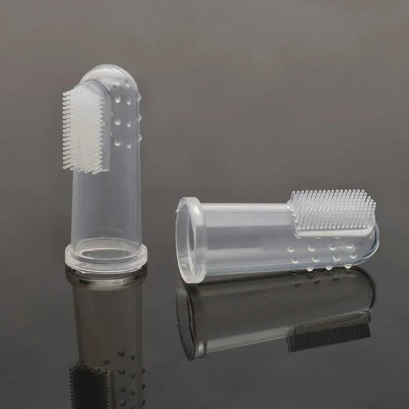 Eco Friendly Silicone Pet Toothbrush Chew Toy For Pets