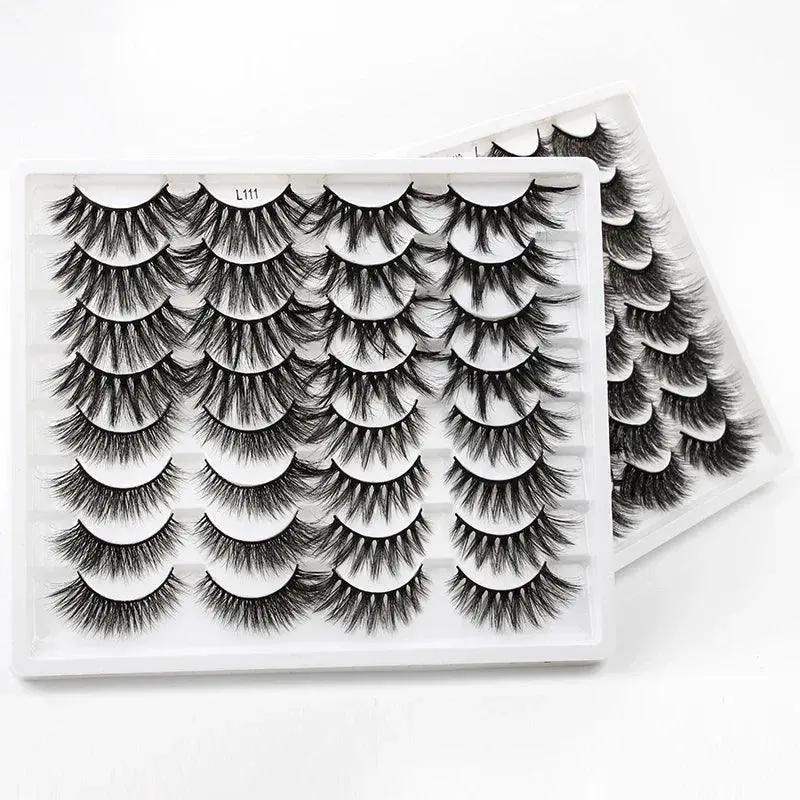 Ultimate 3D Mink Eyelashes Variety Pack Fluffy Natural