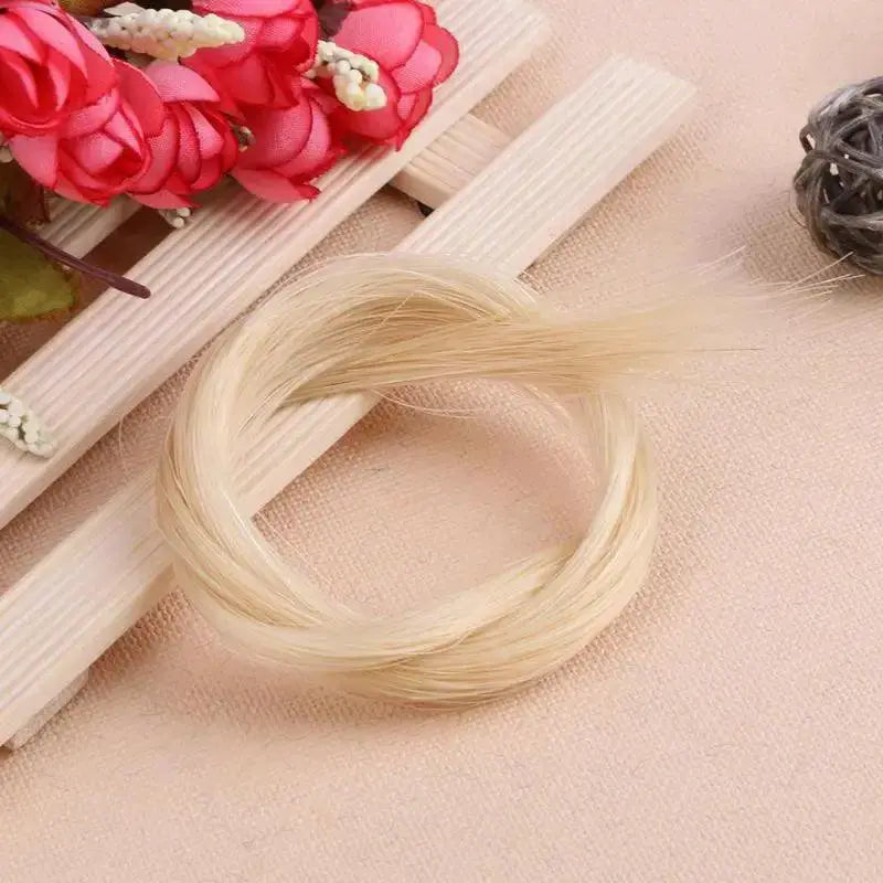Hank Universal Yellow White Stallion Horse Hair for Violin