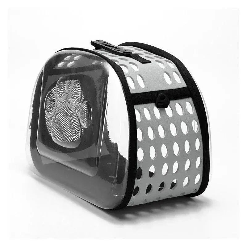 Breathable Cat Capsule Backpack Travel — Opaque Red
