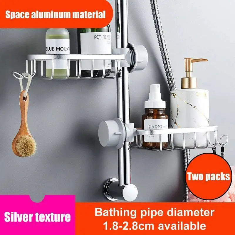 Aluminum Shower Caddy Bathroom Organizer for Durable Storage
