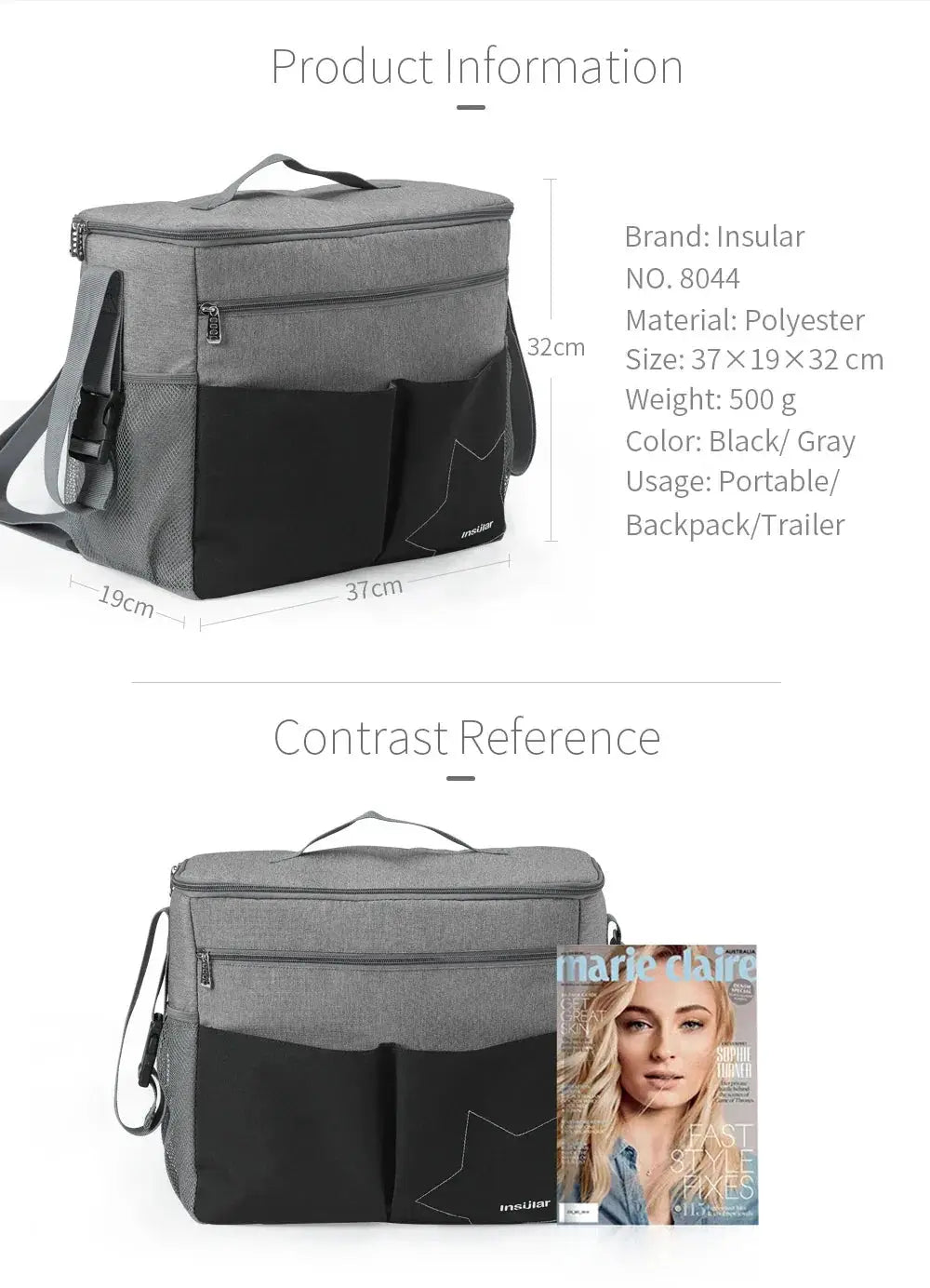 Spacious Diaper Backpack for Busy Moms — product view 19