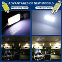 Car Interior LED Festoon Bulbs for Plate
