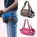 Small Dog Pet Carrier Backpack Cozy Sling Bag for Travel