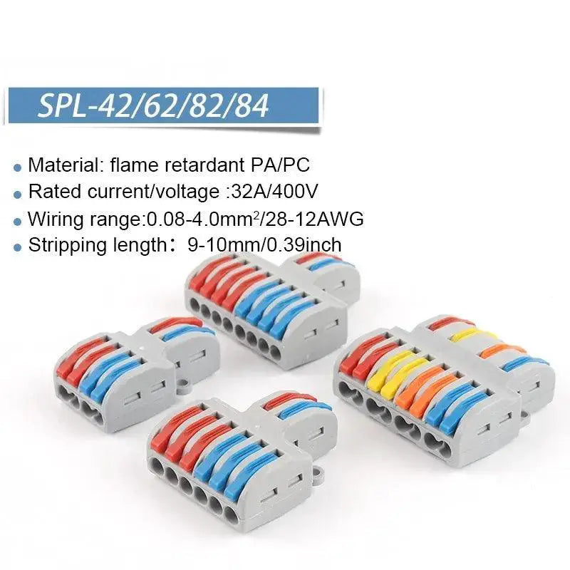 Universal Splitter Quick Connector For Easy Wiring Solutions