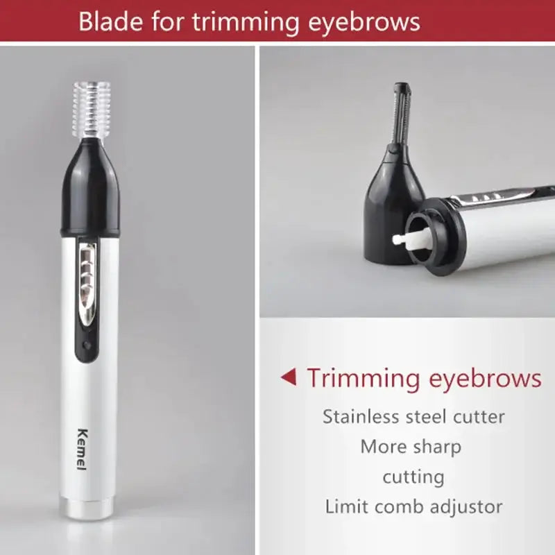 6650 4in1 Rechargeable Nose Ear Hair Trimmer Kit Tool