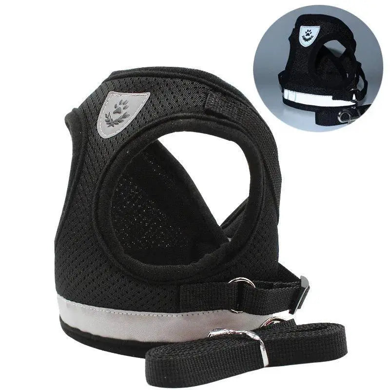 Breathable Cat Harness Leash Set for Safe Outdoor Adventures
