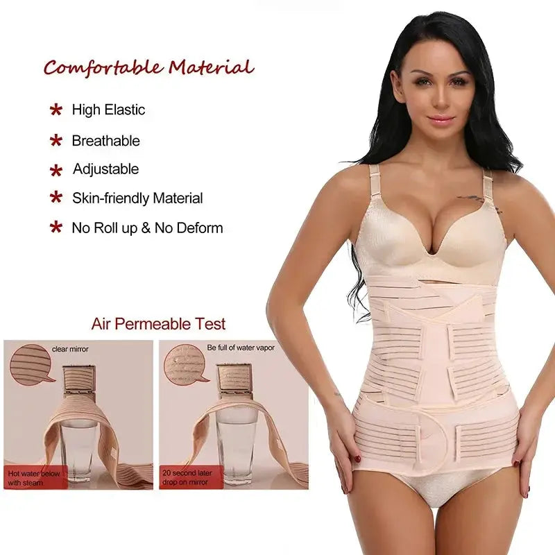 3-In-1 Postpartum Slimming Belt For Comfort Recovery