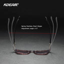 Polarized Square Sunglasses for Men and Women TR90 Frame