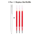 Original Xiaomi Pen Writing Smooth Light Mijia Press the core Replacement Refill Blue Red Black 0.5mm BUSINESS Roller Ball PEN