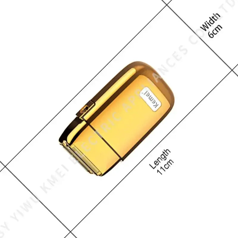 Tx1 Full Metal Electric Shaver For Men Rechargeable Razor