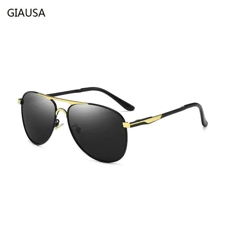 Unisex Luxury Polarized Pilot Sunglasses for Driving Fishing