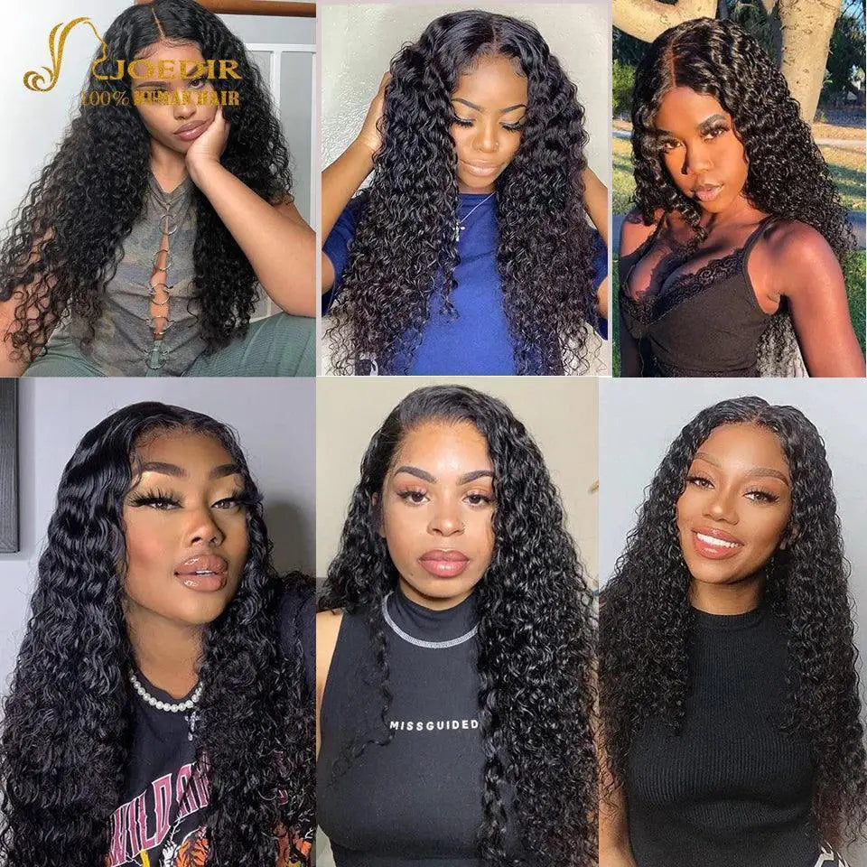 Brazilian Deep Wave Hair Bundle Set Remy Extensions