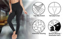 Compression Leggings for Women High Waist Anti-Cellulite Design