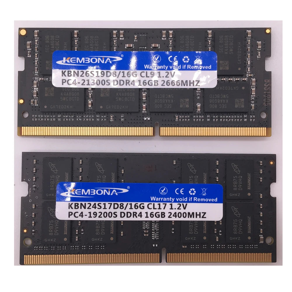 Notebook Performance Memory Upgrade