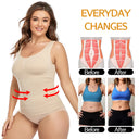 Plus Size Tummy Control Shapewear with Built-in Bra