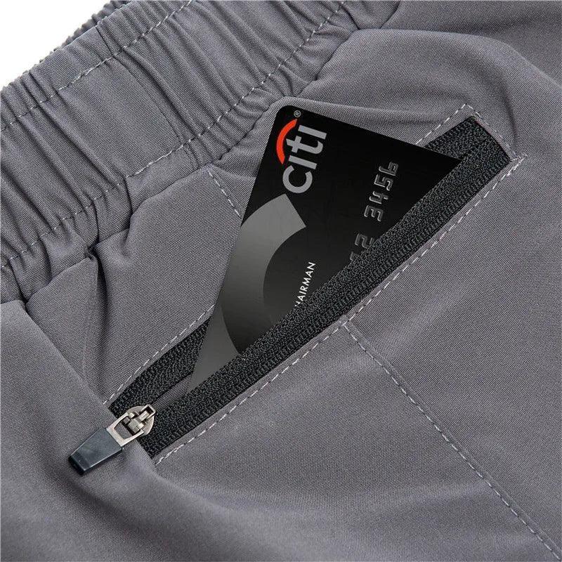 Men Summer Running Shorts 2 In 1 Quick Dry Gym Shorts