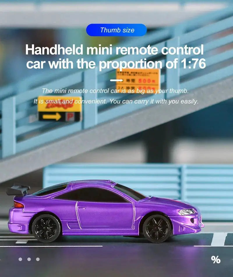 Mini Turbo RC Car Kit Proportional Remote Control Racing Fun