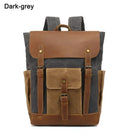 Vintage Waterproof Waxed Canvas Backpack