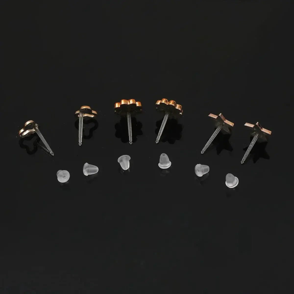 Acrylic Crystal Stud Earrings Set for Fashionable Women