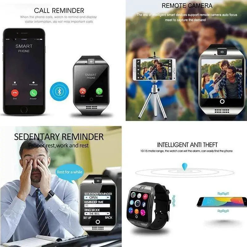 Q18 Smartwatch Ultimate Connectivity Companion On Wrist