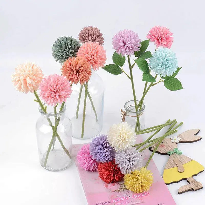 Lifelike Silk Hydrangea Bouquet For Weddings Home Decor