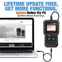 Launch X431 Creader 3001 OBDII Diagnostic Scanner Advanced Features