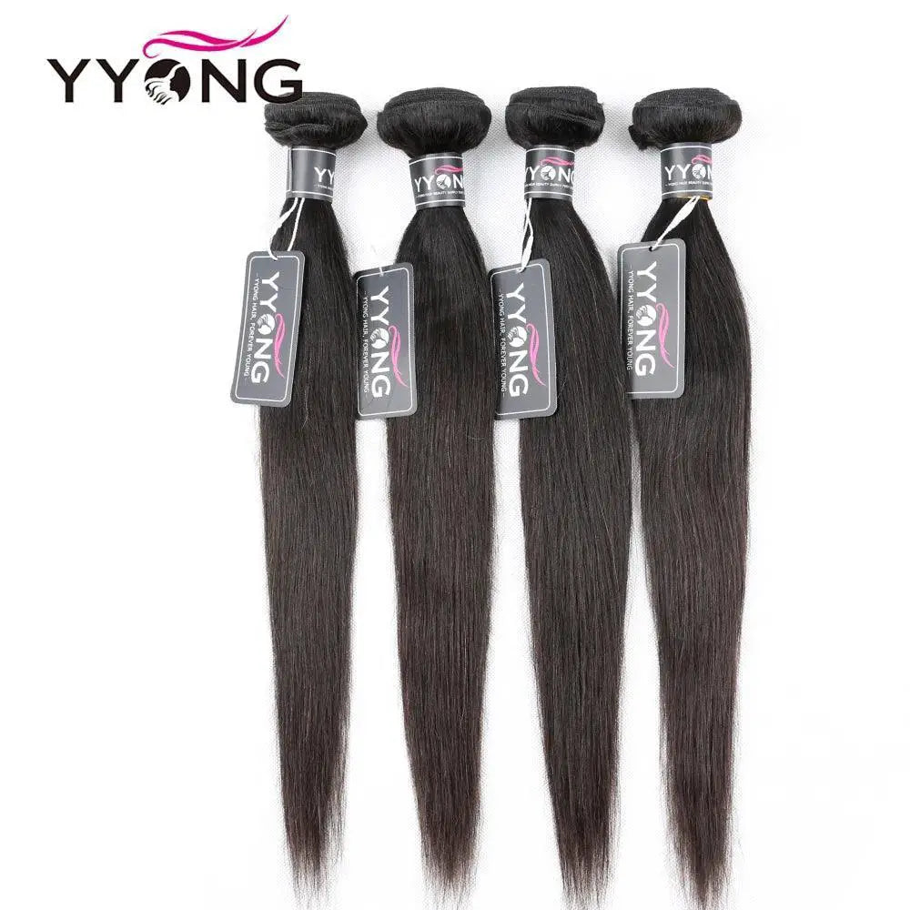 Brazilian Straight Human Hair Bundles Premium Remy Weave