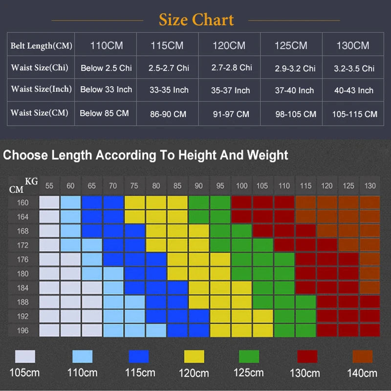 Plus Size Men Belts