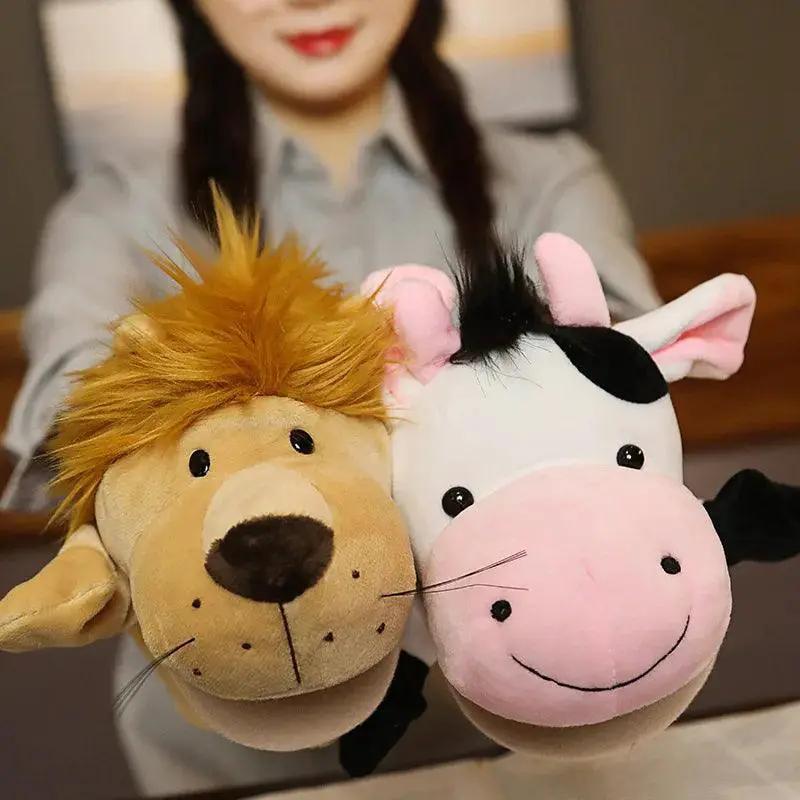 Hand Finger Story Puppets Plush Animals Bundle for Kids