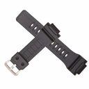 Silicone Rubber Watch Band for Casio Stylish 18mm Strap