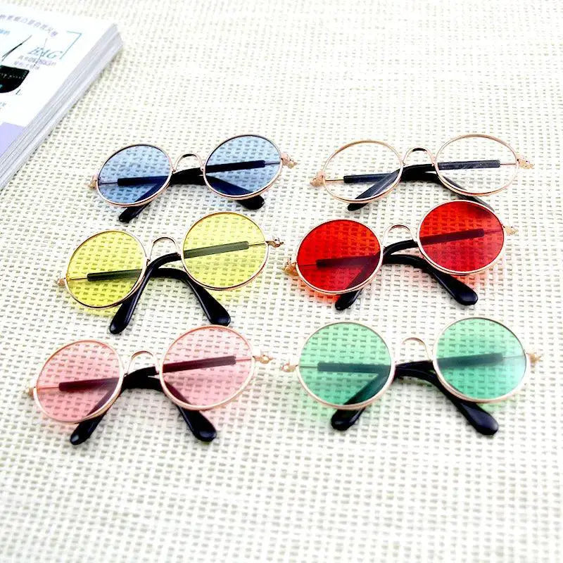 Trendy Pet Sunglasses for Cats and Small Dogs UV Protection