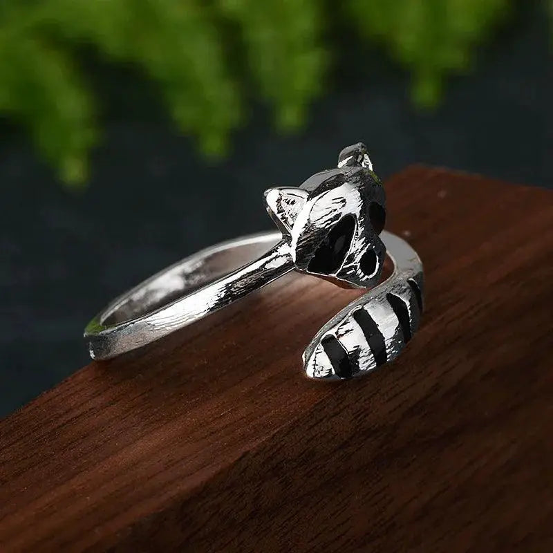 Cute Cartoon Animals Raccoon Fox Tail Jewelry For Ladies