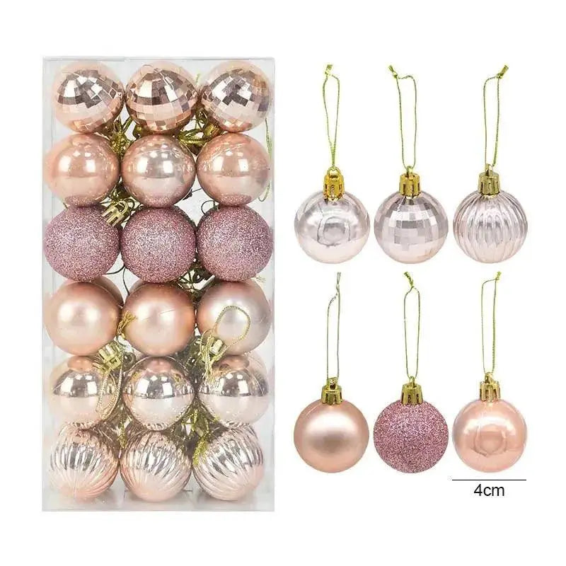Deluxe Christmas Ornament Set Vibrant Holiday Decor
