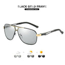 Premium Men's Polarized Photochromic Sunglasses for Driving