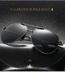 Unisex Vintage Polarized Pilot Sunglasses with UV400 Protection