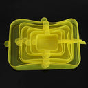 Reusable Silicone Stretch Lids for Food Storage Eco Friendly