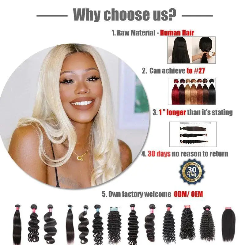 Ali Queen Deep Wave Brazilian Remy Bundle Kit Natural Black