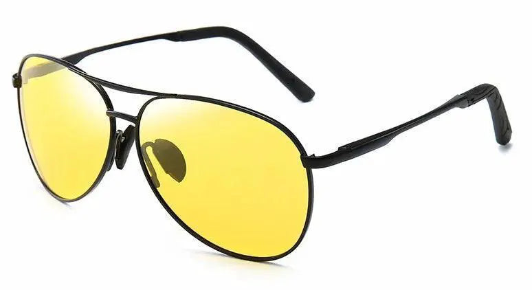 Men's Polarized Color Changing Pilot Sunglasses for Driving