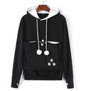 Big Kangaroo Pet Carrier Hoodie Cozy Dog Cat Holder Sweatshirt