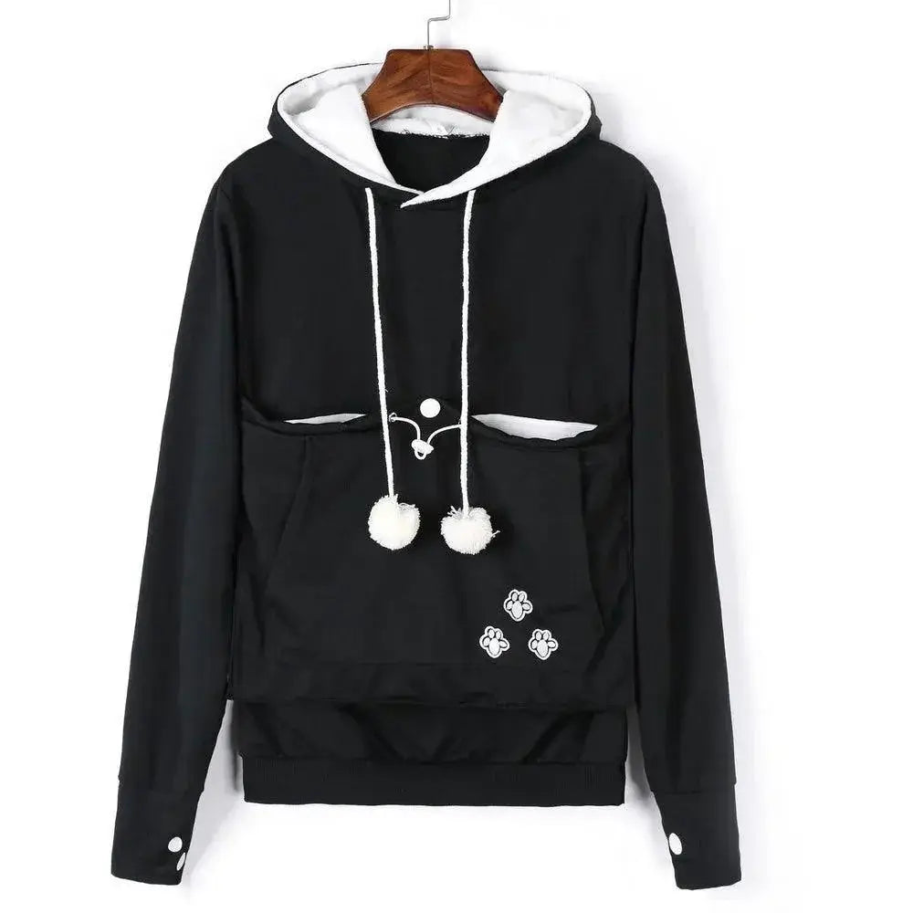 Big Kangaroo Pet Carrier Hoodie Cozy For Small Dogs And Cats